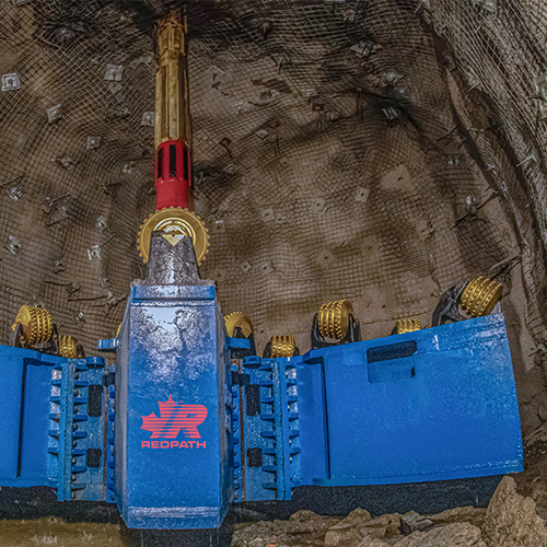 Cadia Raisebore Drilling | Projets | Redpath Raiseboring Limited