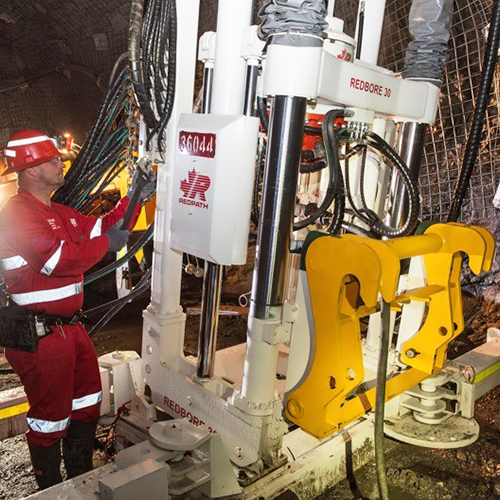 Fosterville Raisebore | Projects | Redpath Raiseboring Limited